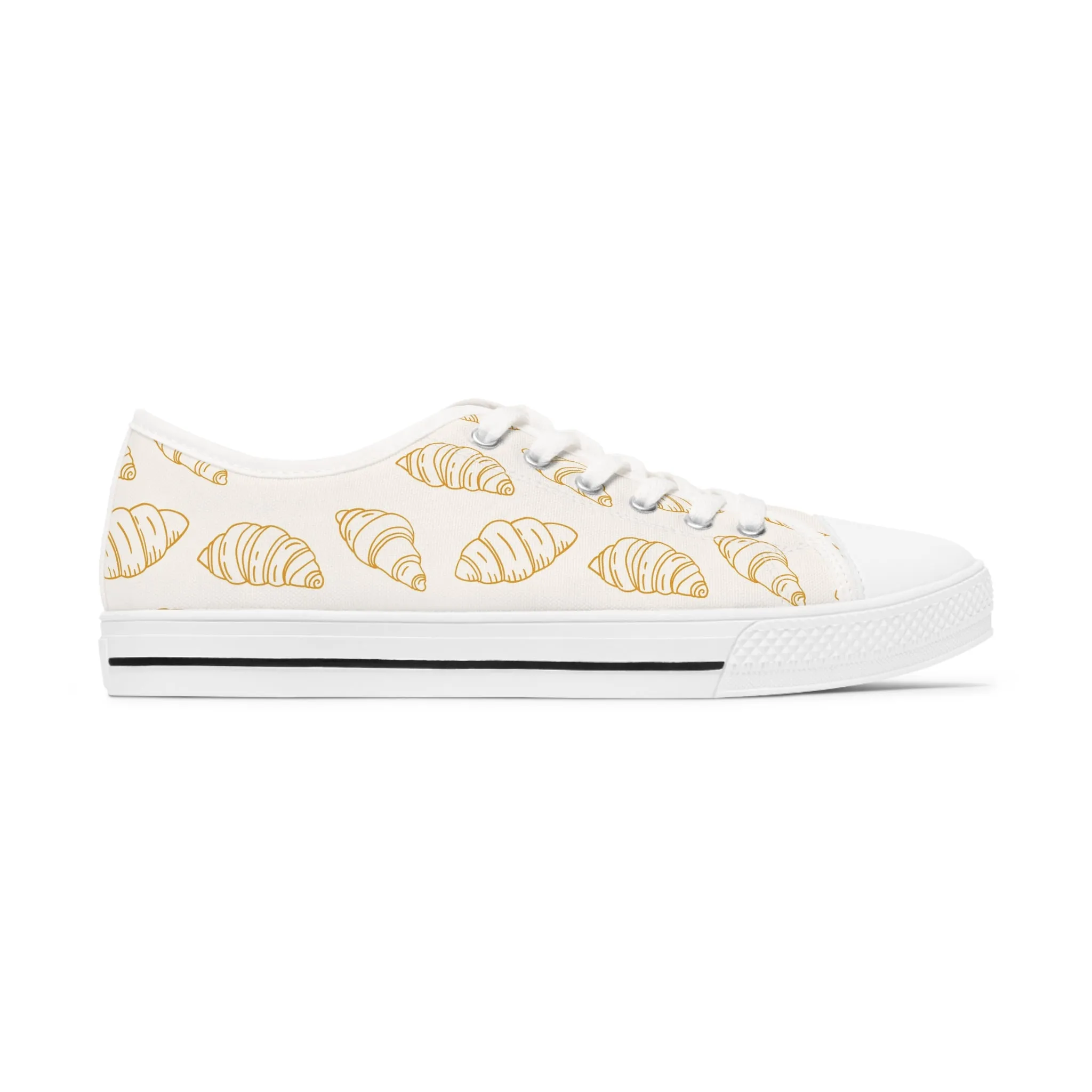 Croissant Women's Low Top Sneakers