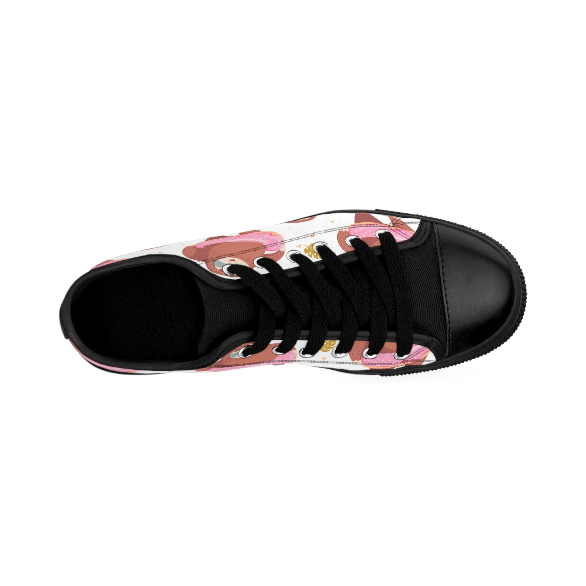 Cute Cartoon Sloth Women's Sneakers