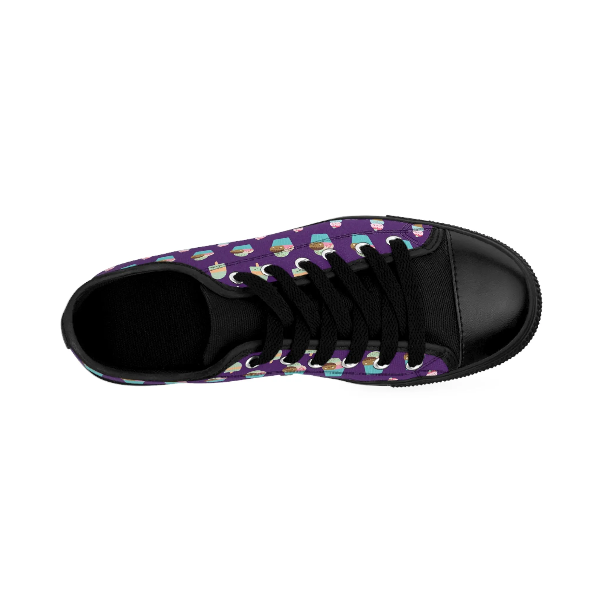 Cute Ice Cream Women's Sneakers
