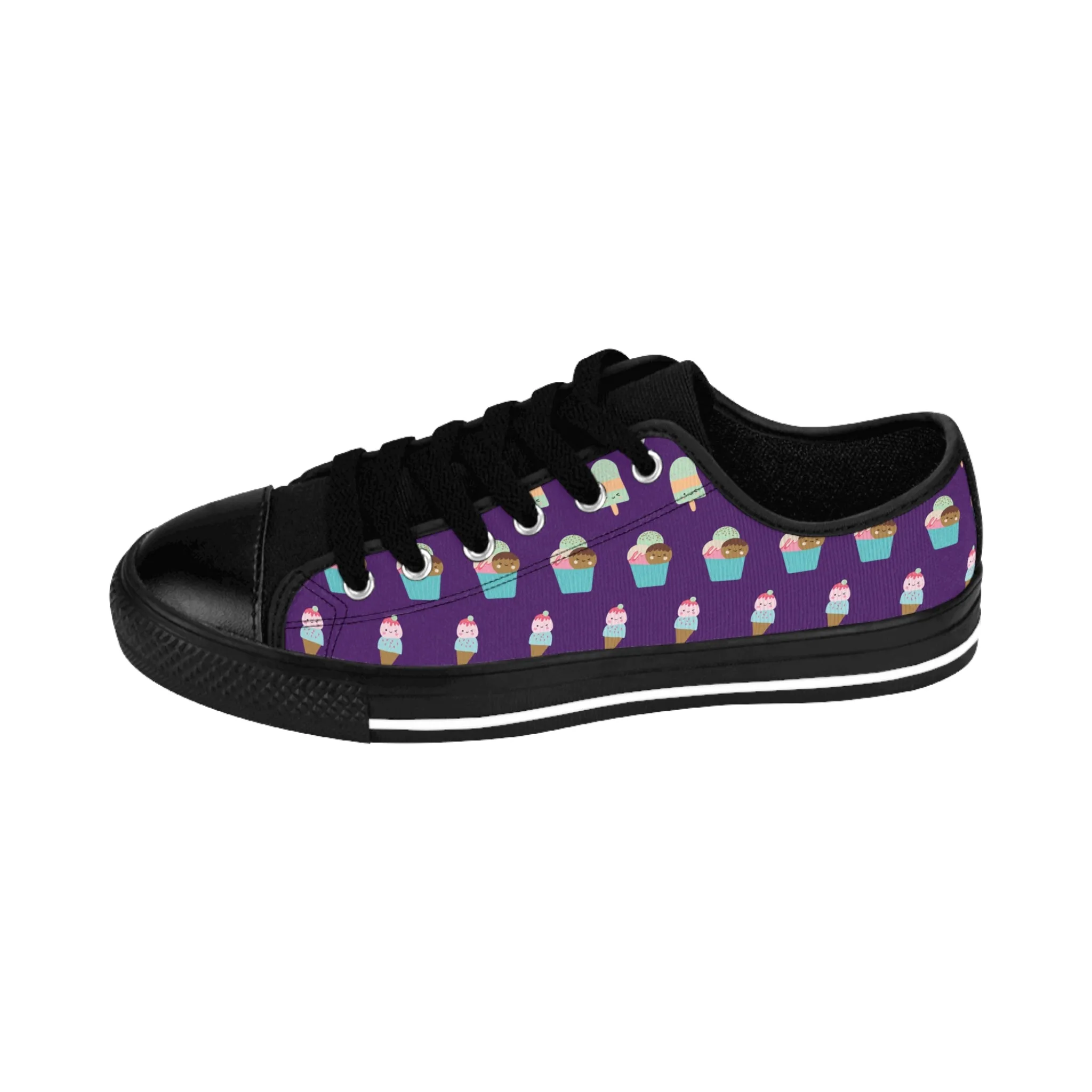 Cute Ice Cream Women's Sneakers