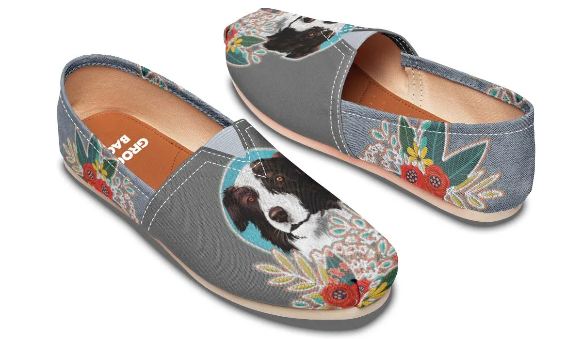 Denim Style Border Collie Casual Shoes (OLD- DON'T USE)