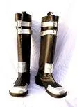 D.Gray-man Brown Cosplay Boots Shoes Custom Made