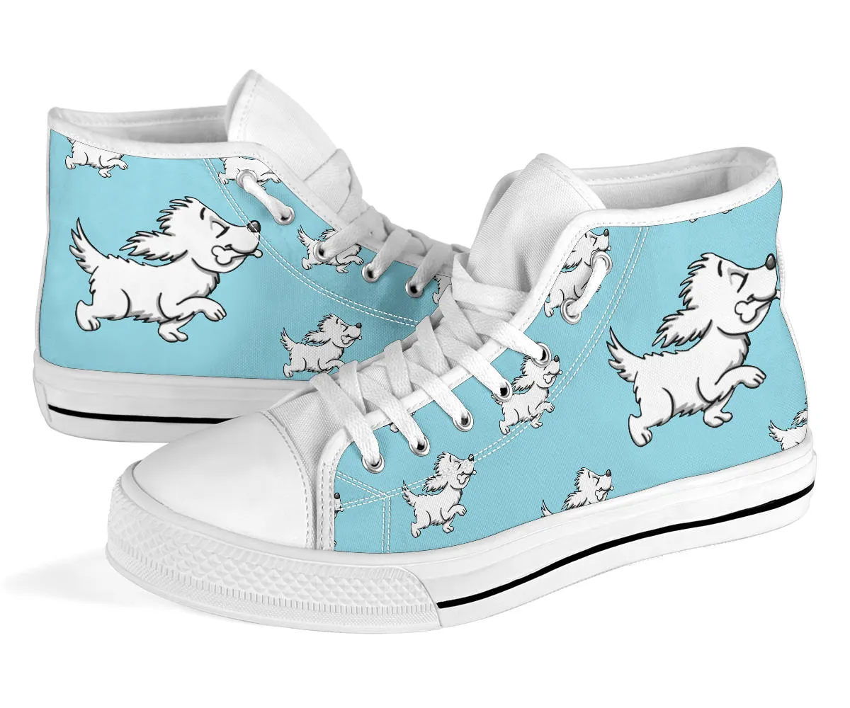 Dog and Bone Shoe Blue