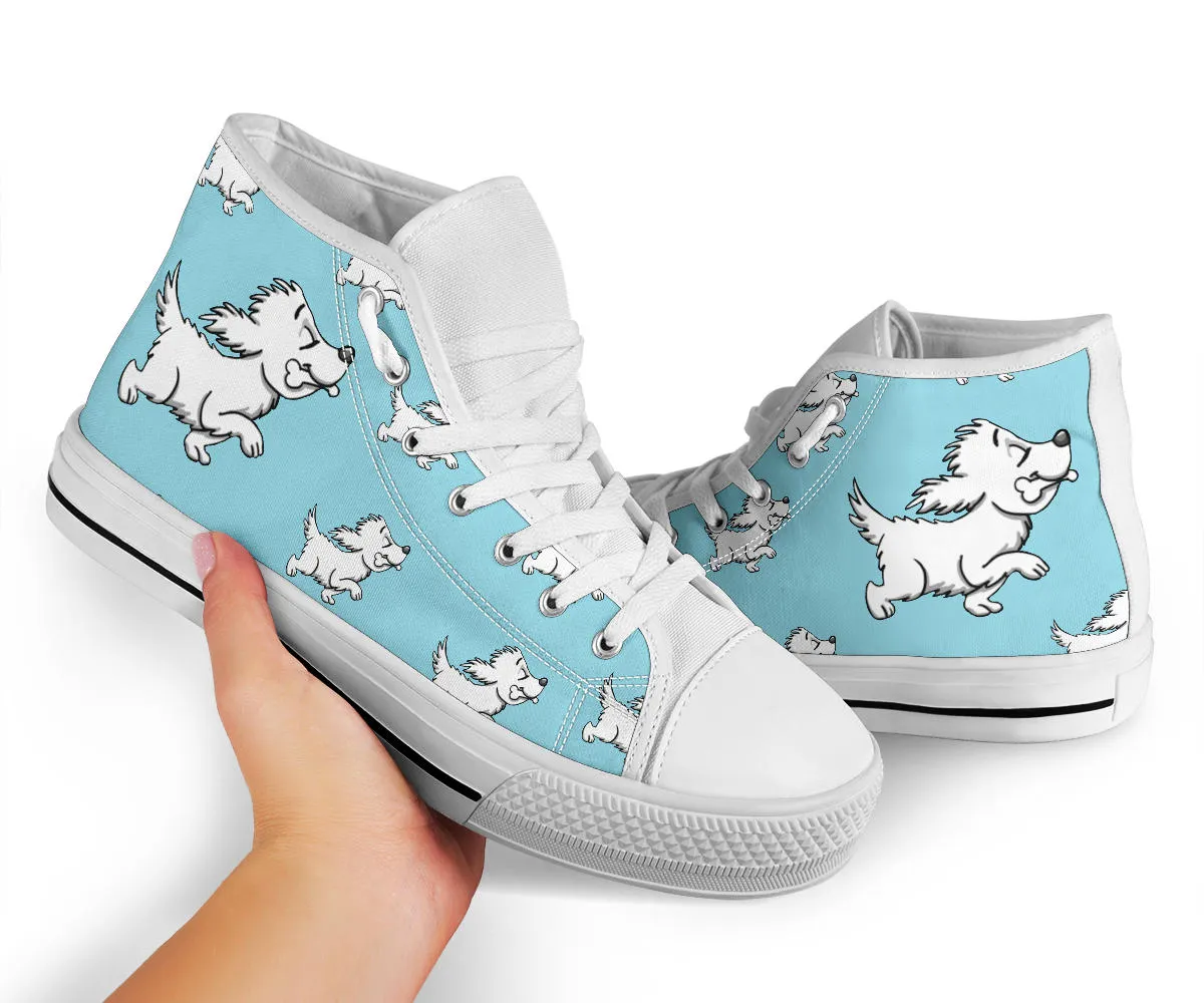 Dog and Bone Shoe Blue