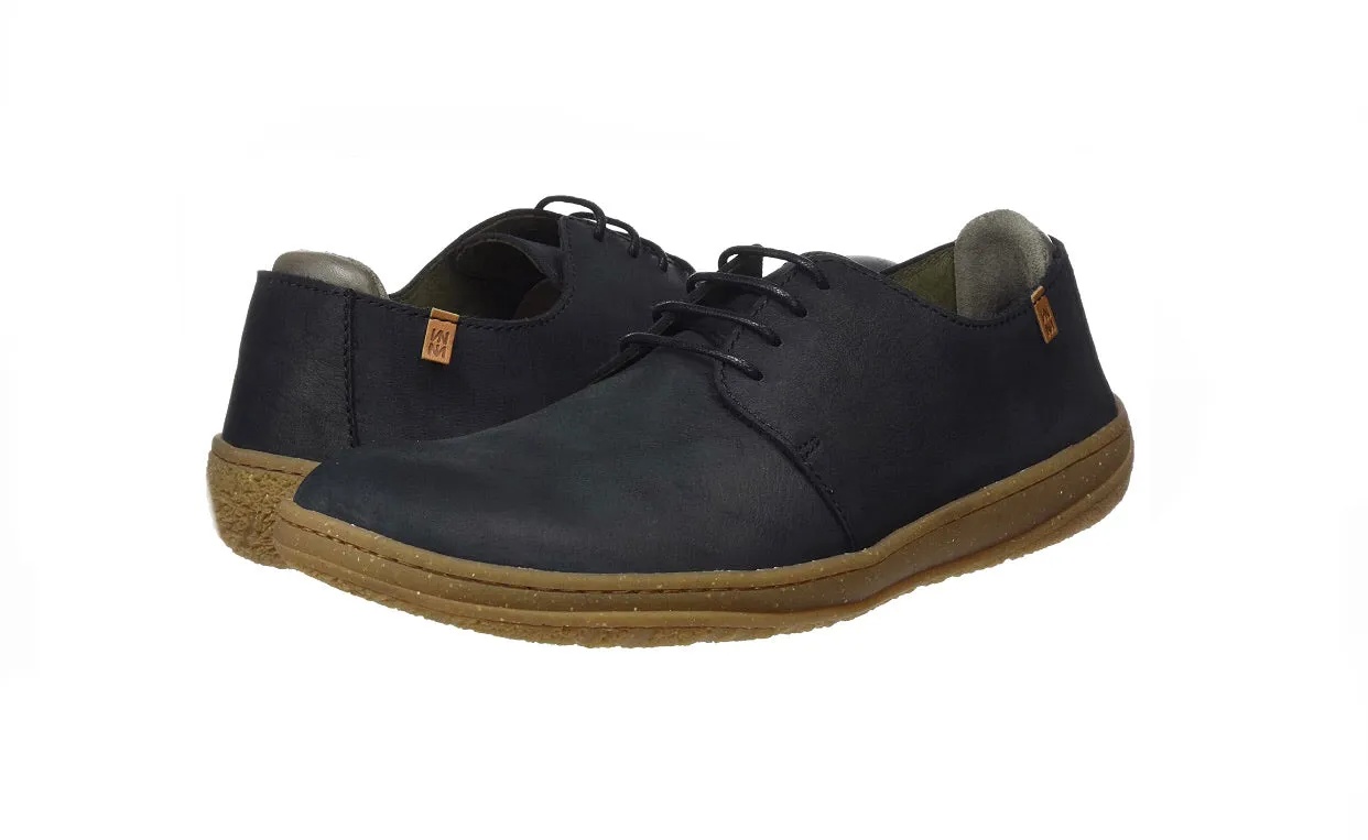 El Naturalista 5381 Black Amazonas Pleasant 4 Eyelet Shoe Made In Spain