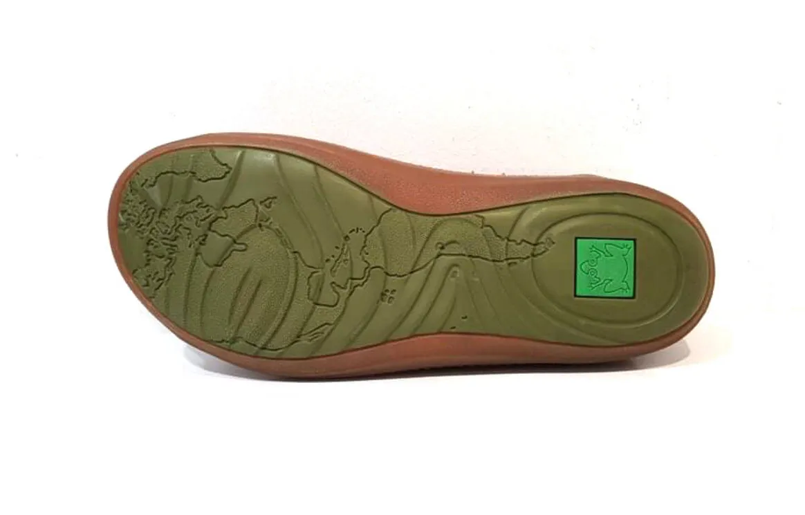 El Naturalista NF64 Brown Meteo Lace Up 6 Eyelet Shoe Made In Spain