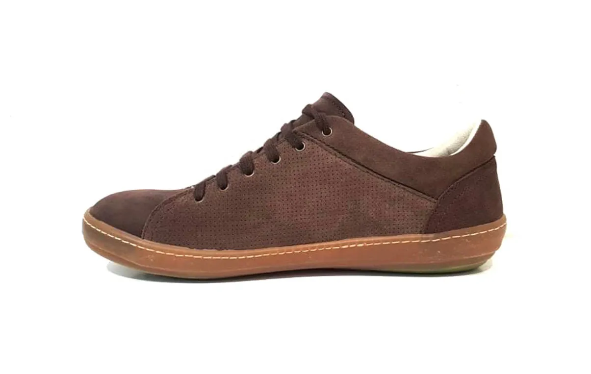 El Naturalista NF64 Brown Meteo Lace Up 6 Eyelet Shoe Made In Spain