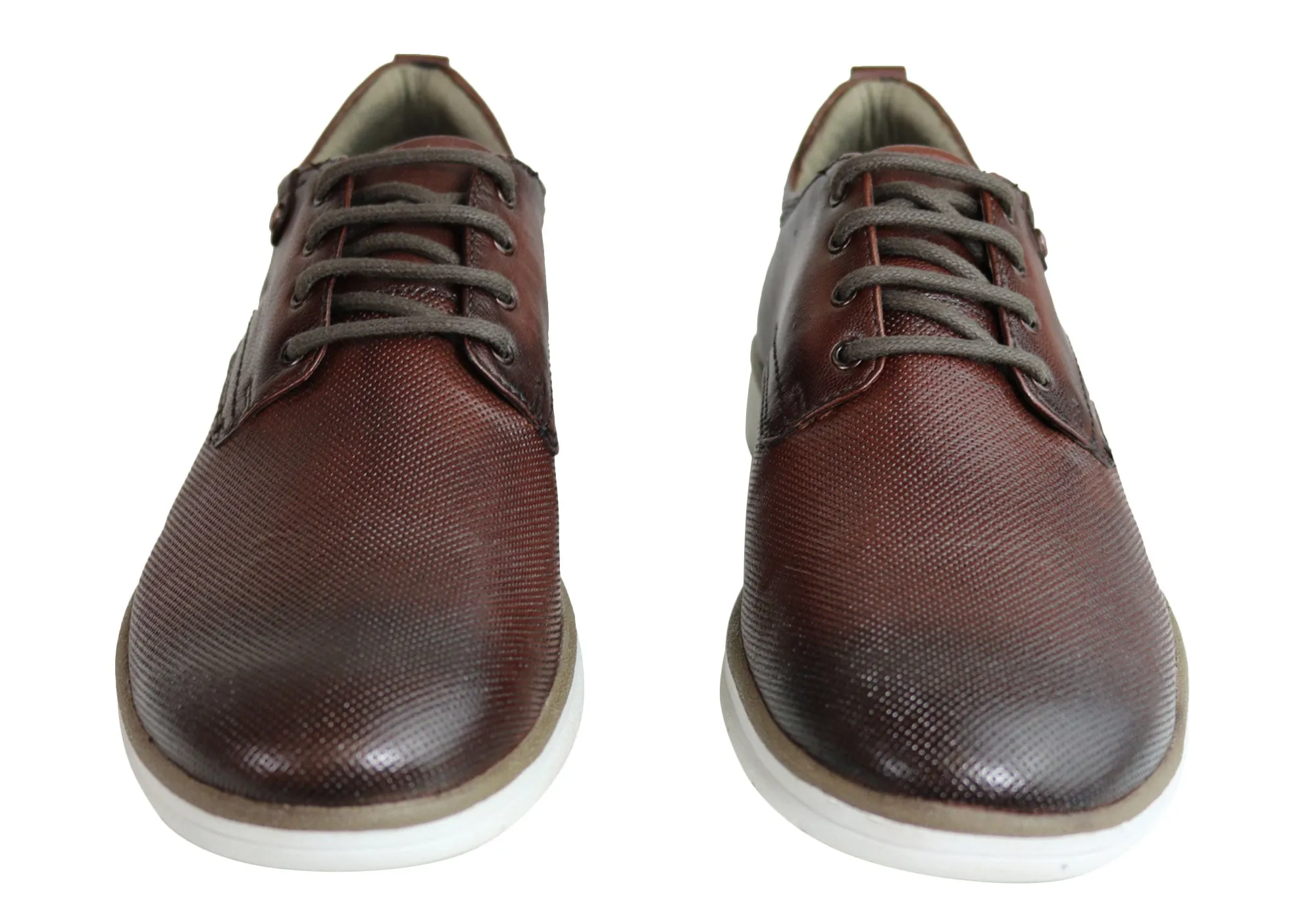 Ferricelli Stevie Mens Leather Dress Casual Shoes Made In Brazil