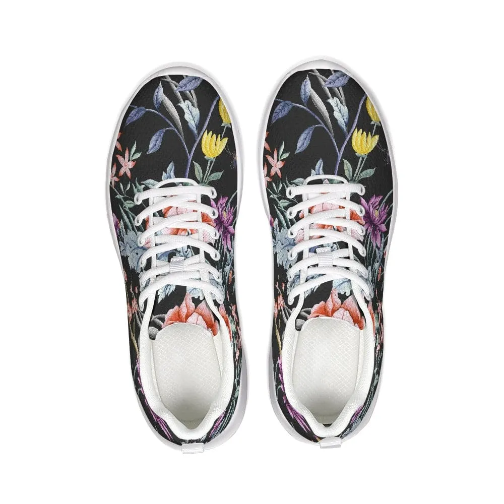 FYD Sporty Sneakers in black chinoiserie floral