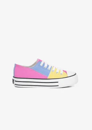 Girl's Multi Color Changing Sneakers