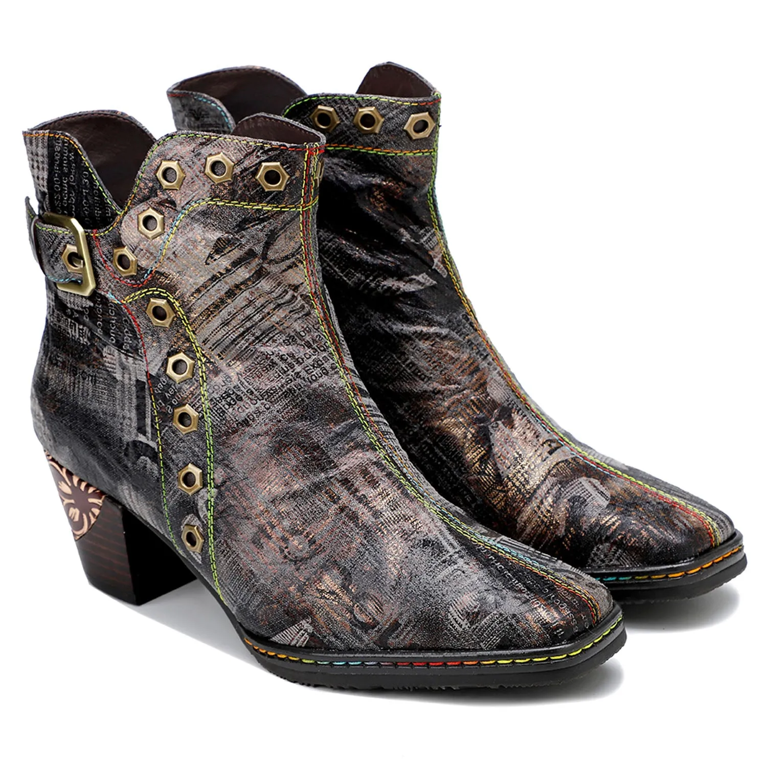 Gothic Hand-made Boots