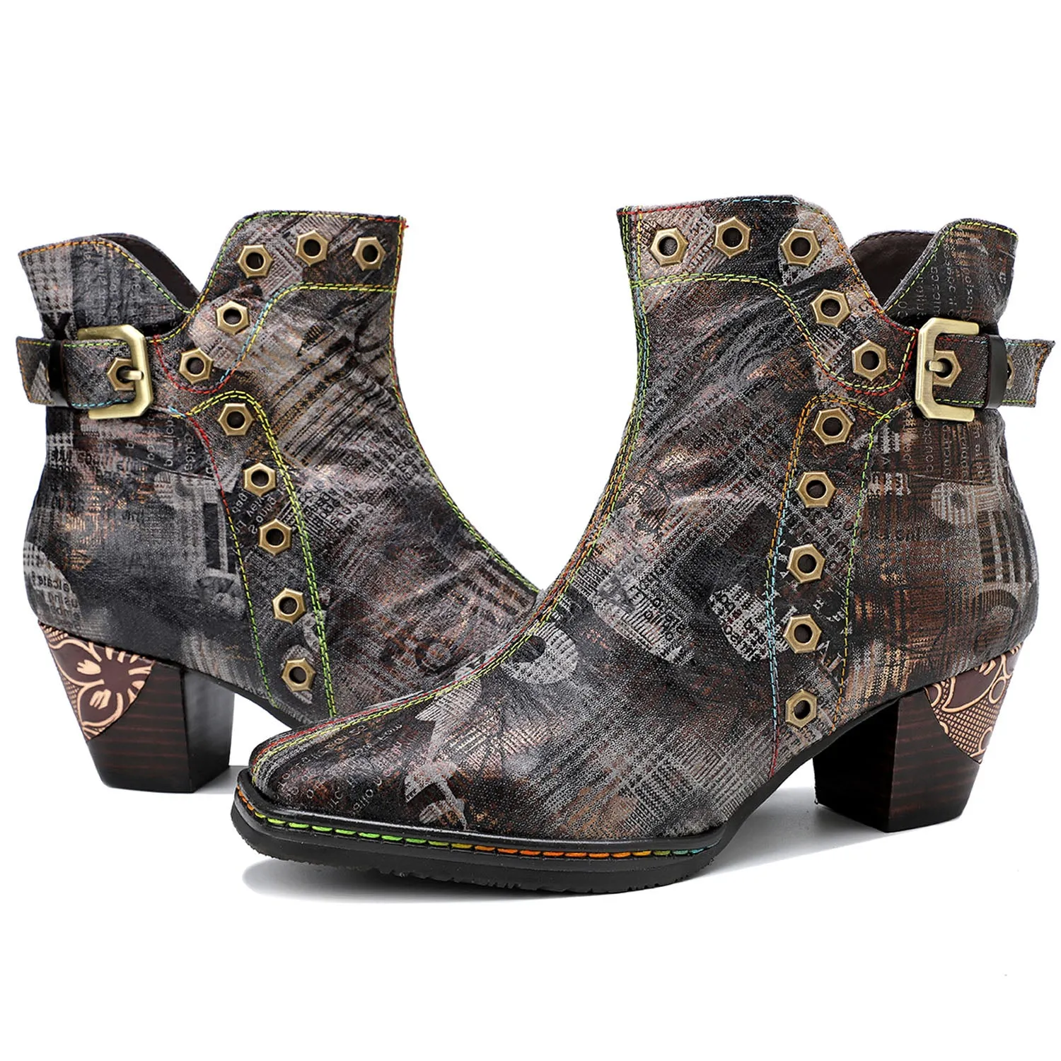 Gothic Hand-made Boots