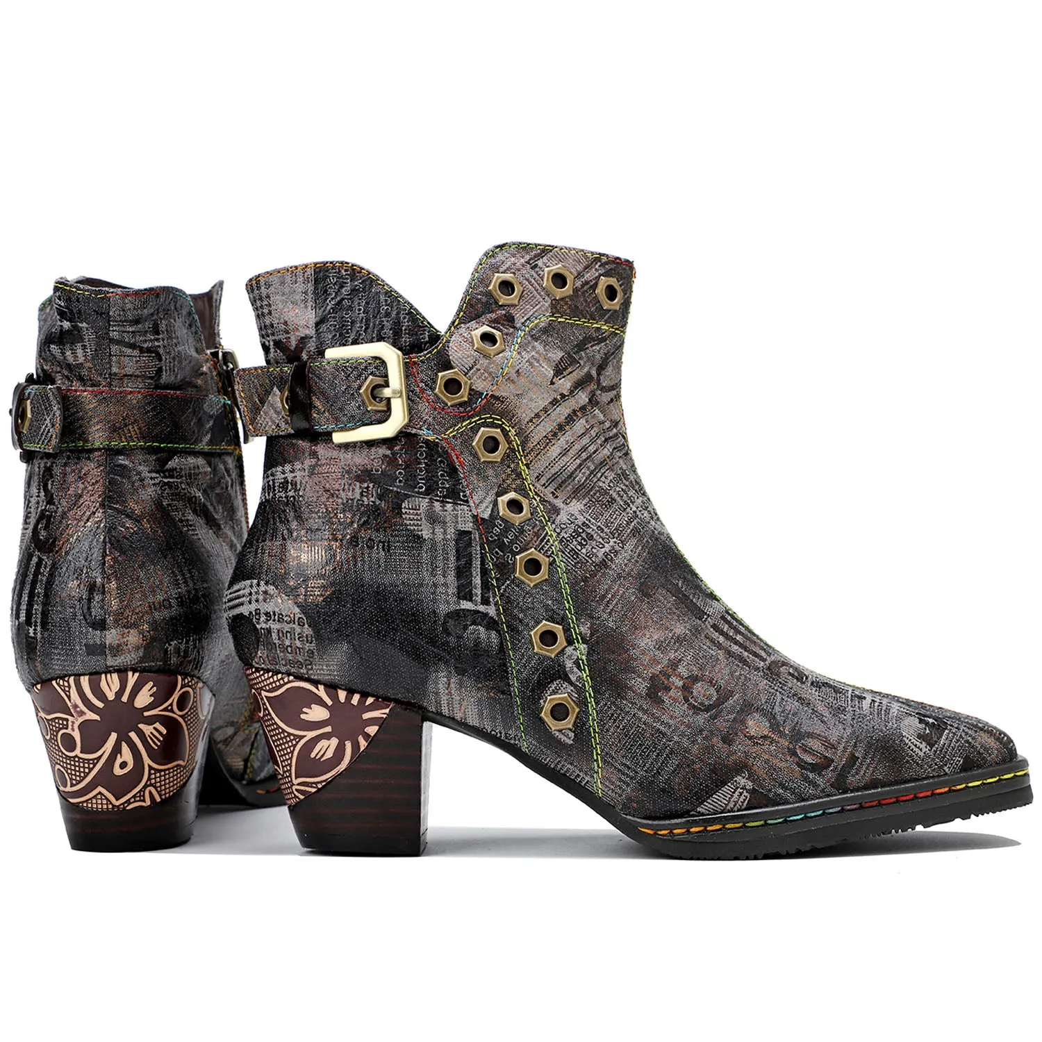 Gothic Hand-made Boots