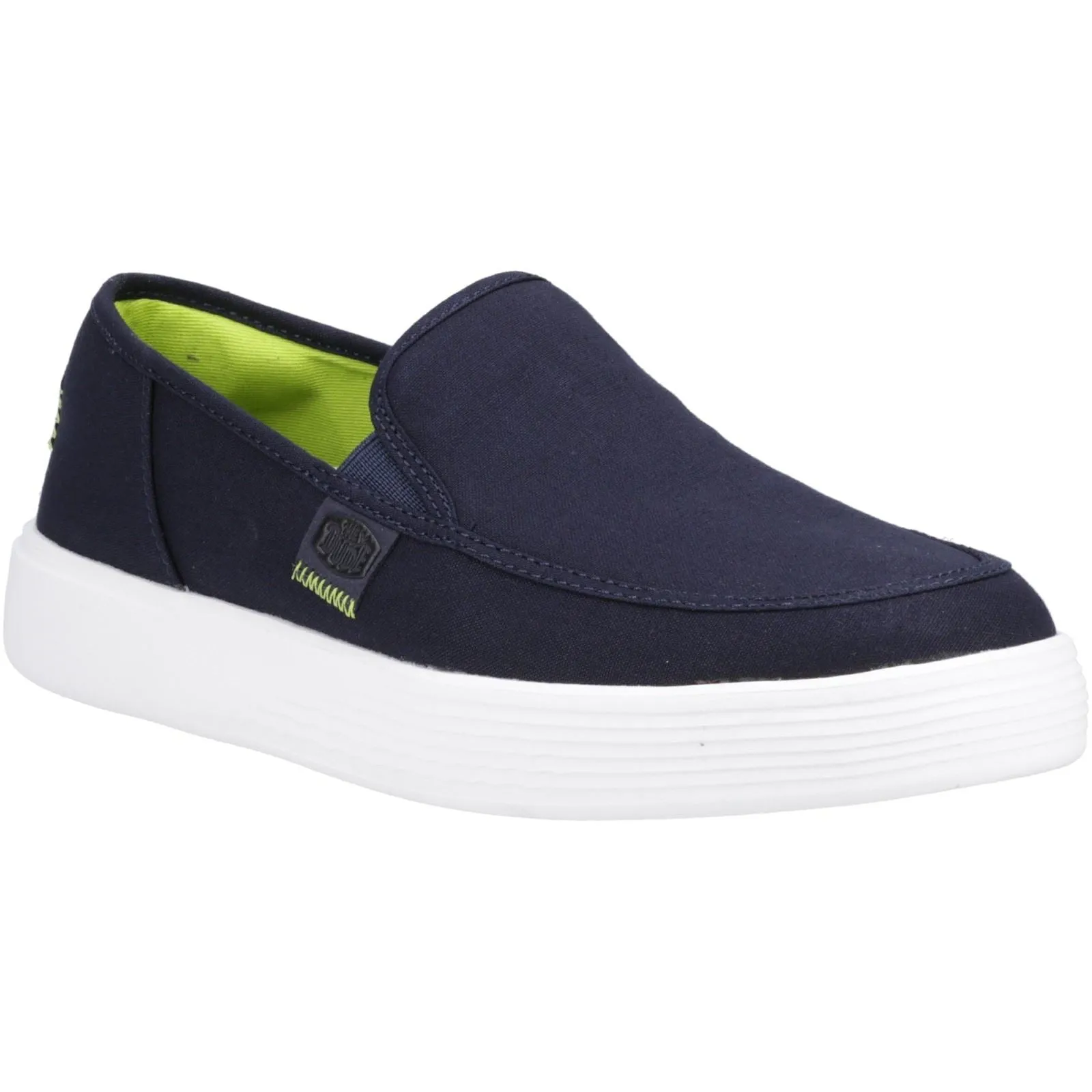 HEYDUDE Men Classic Slip On Shoes - Sunapee Canvas in 3 Colours, 7-12 - G41093