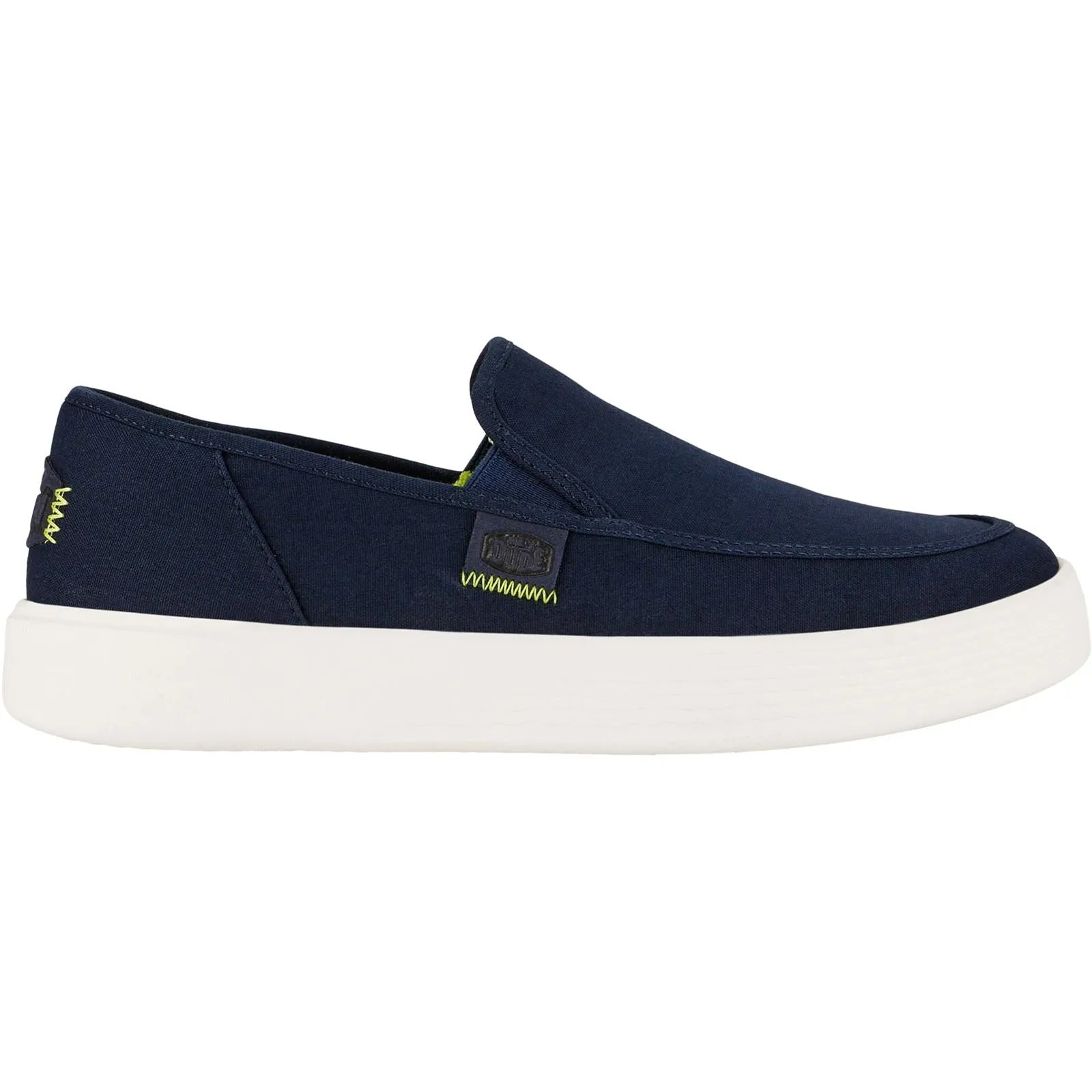 HEYDUDE Men Classic Slip On Shoes - Sunapee Canvas in 3 Colours, 7-12 - G41093
