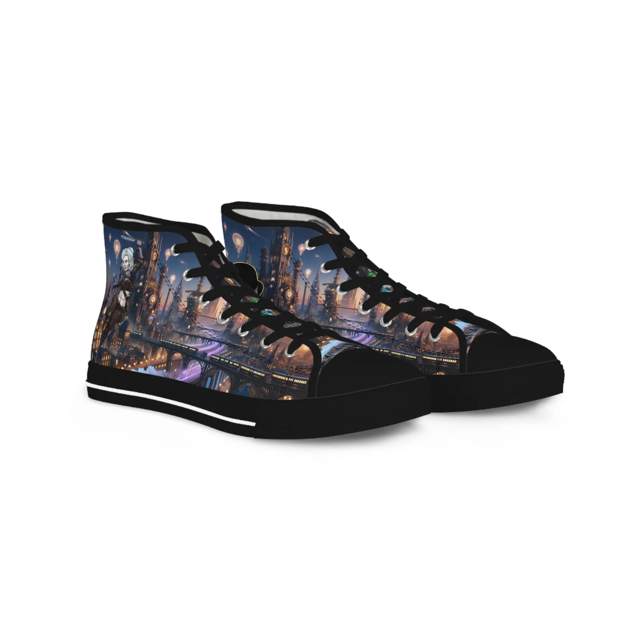 Men's High Top Sneakers- Saerys