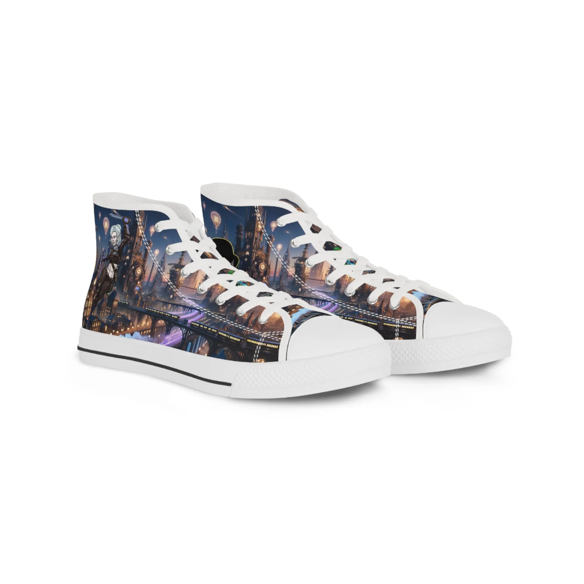 Men's High Top Sneakers- Saerys