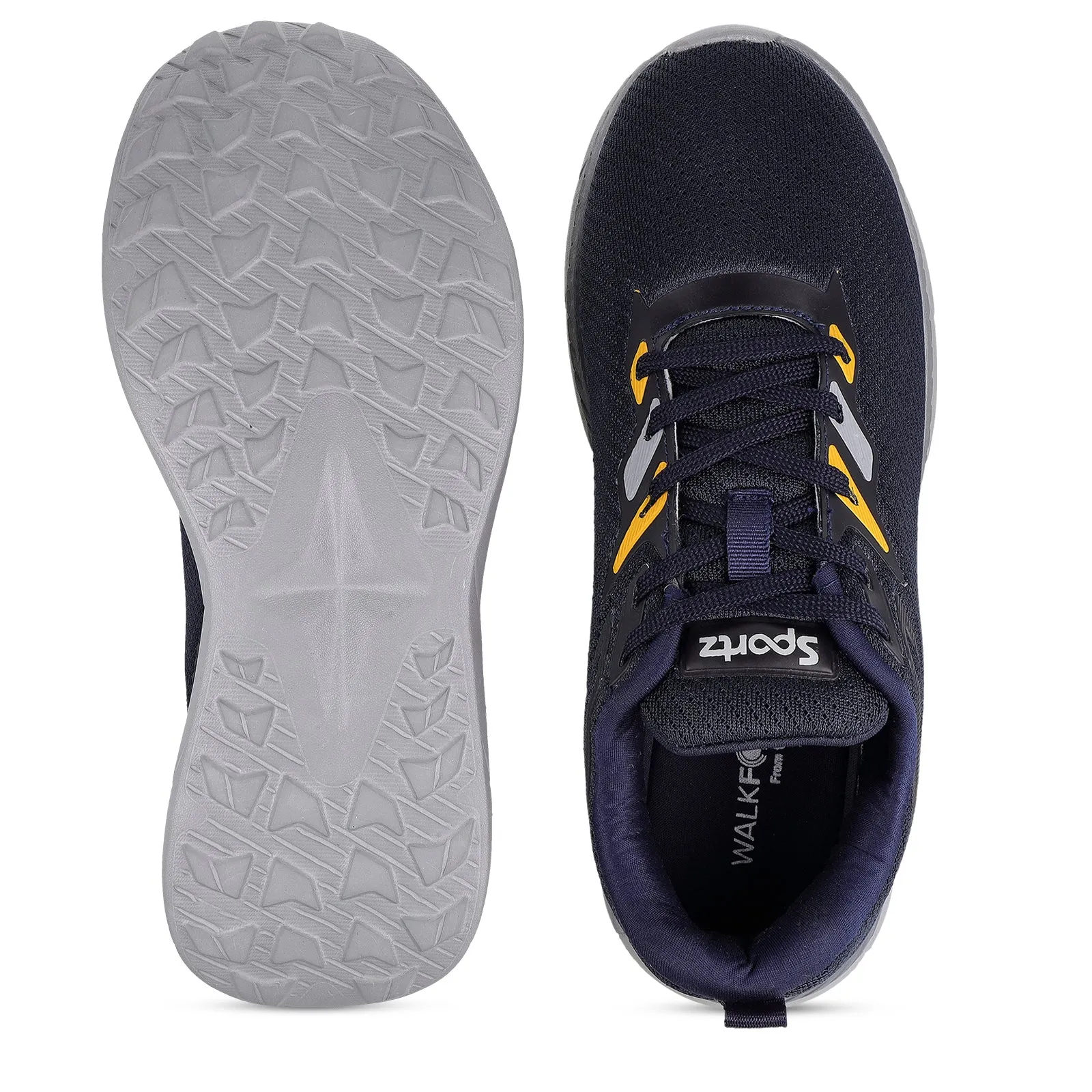 Men's Lace-up Walking Shoe - WS9607 Navy Blue