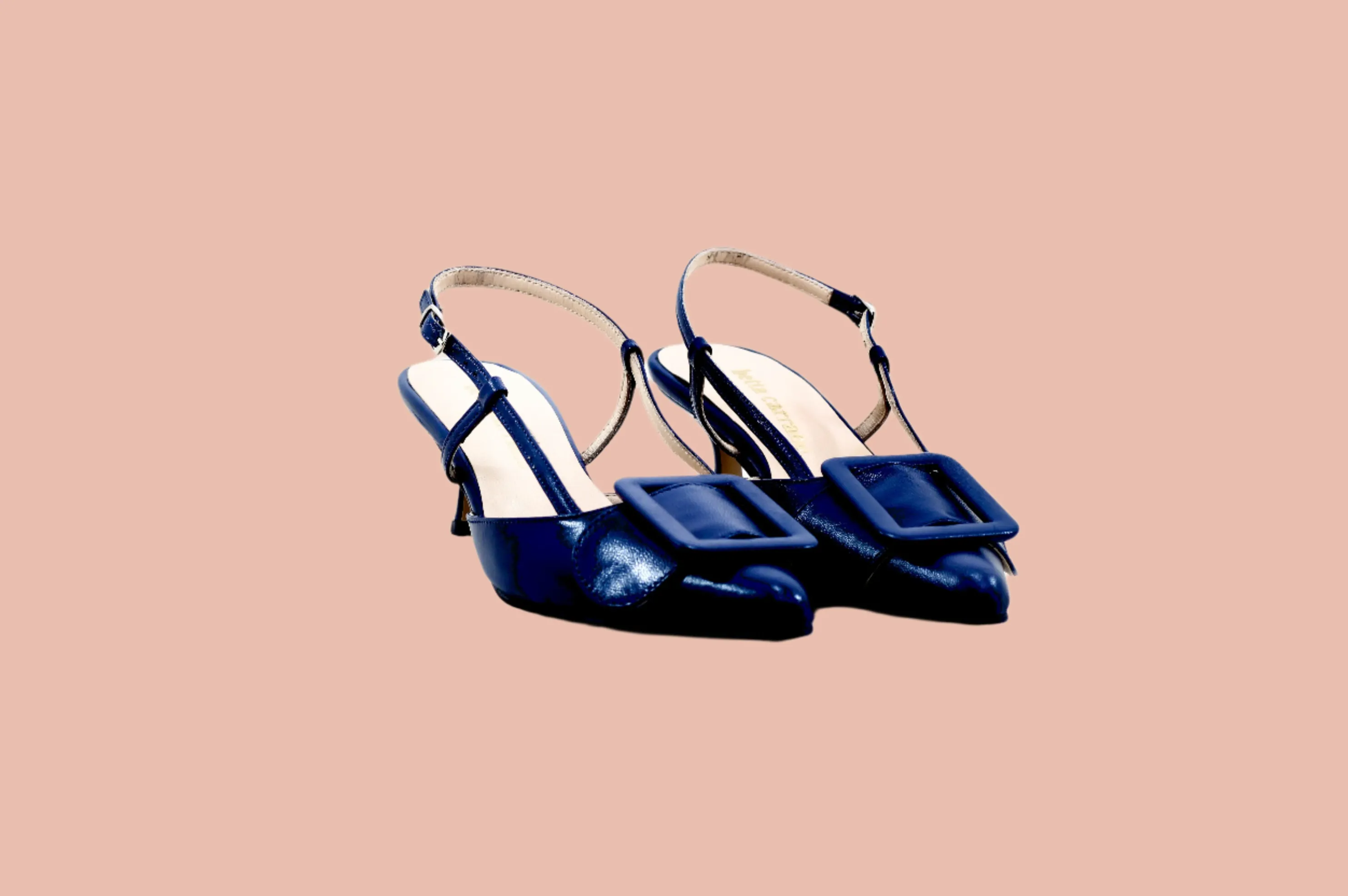 MIA LEATHER NAVY