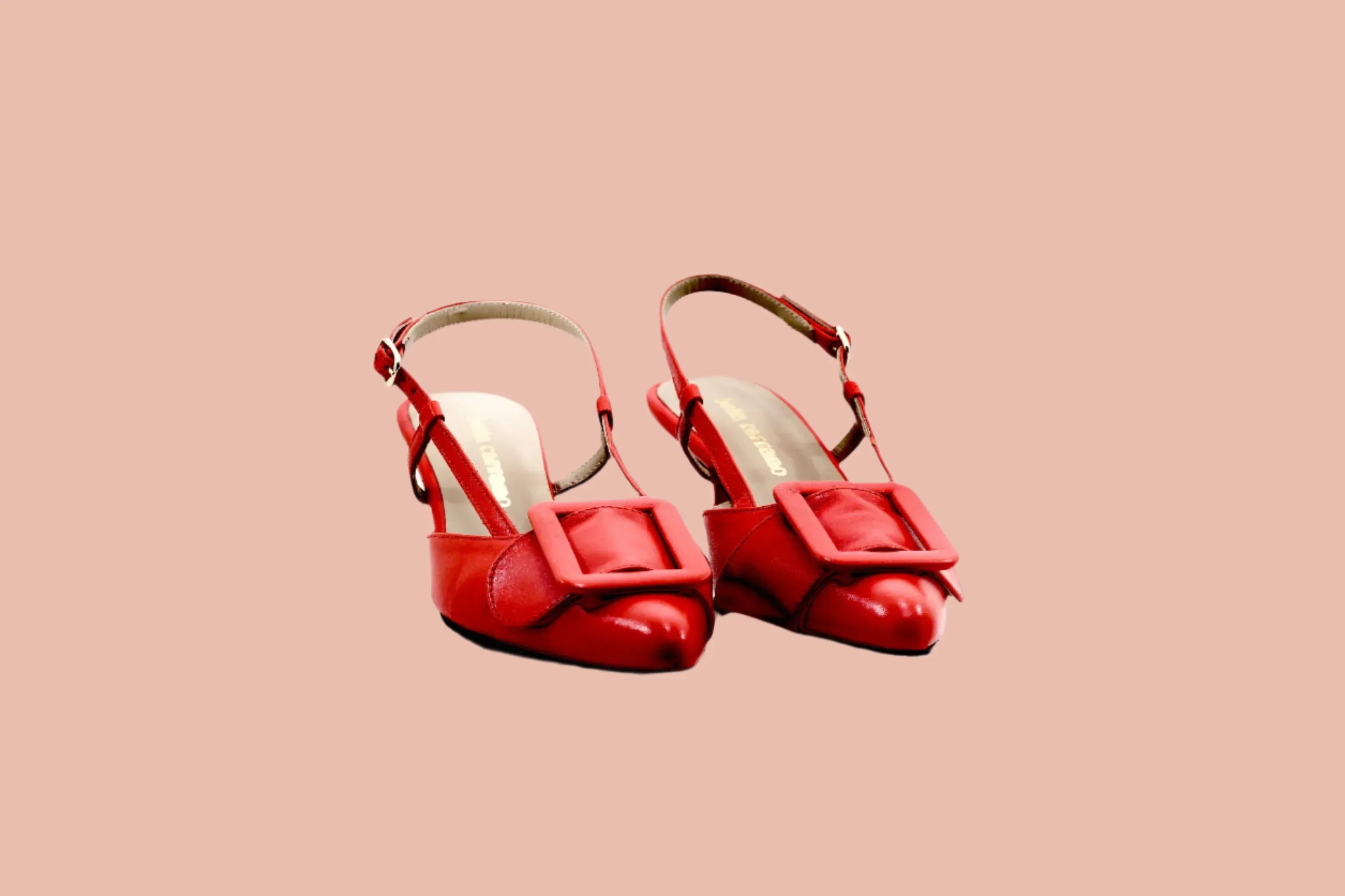 MIA LEATHER RED