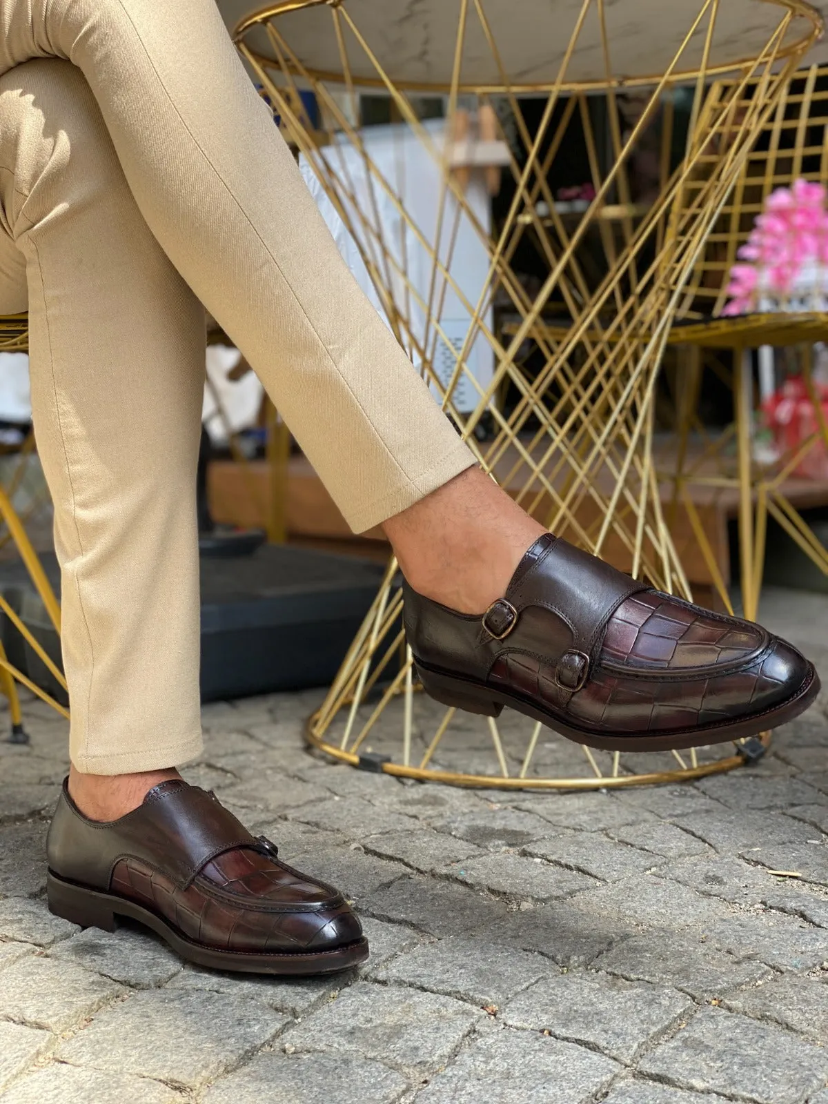 Morris Custom Made Brown Leather Loafer