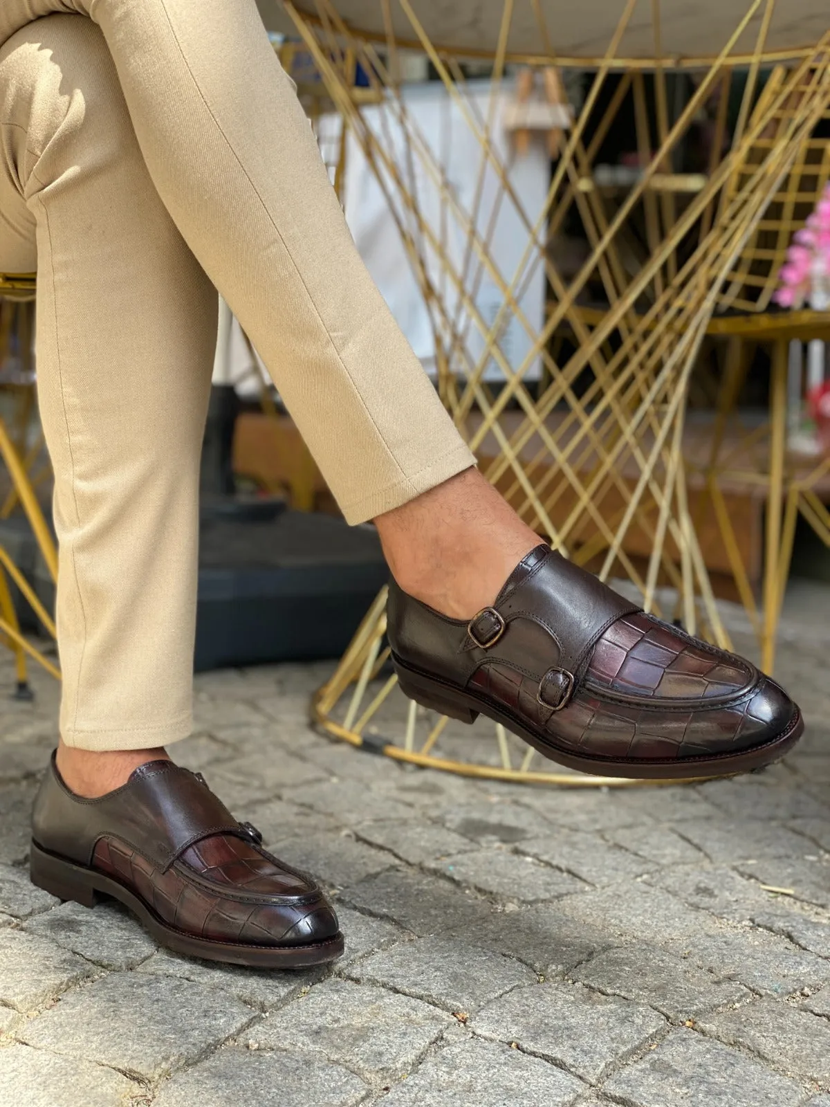 Morris Custom Made Brown Leather Loafer