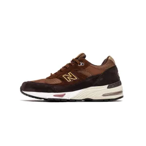New Balance Mens Made UK 991 'Black' Shoes