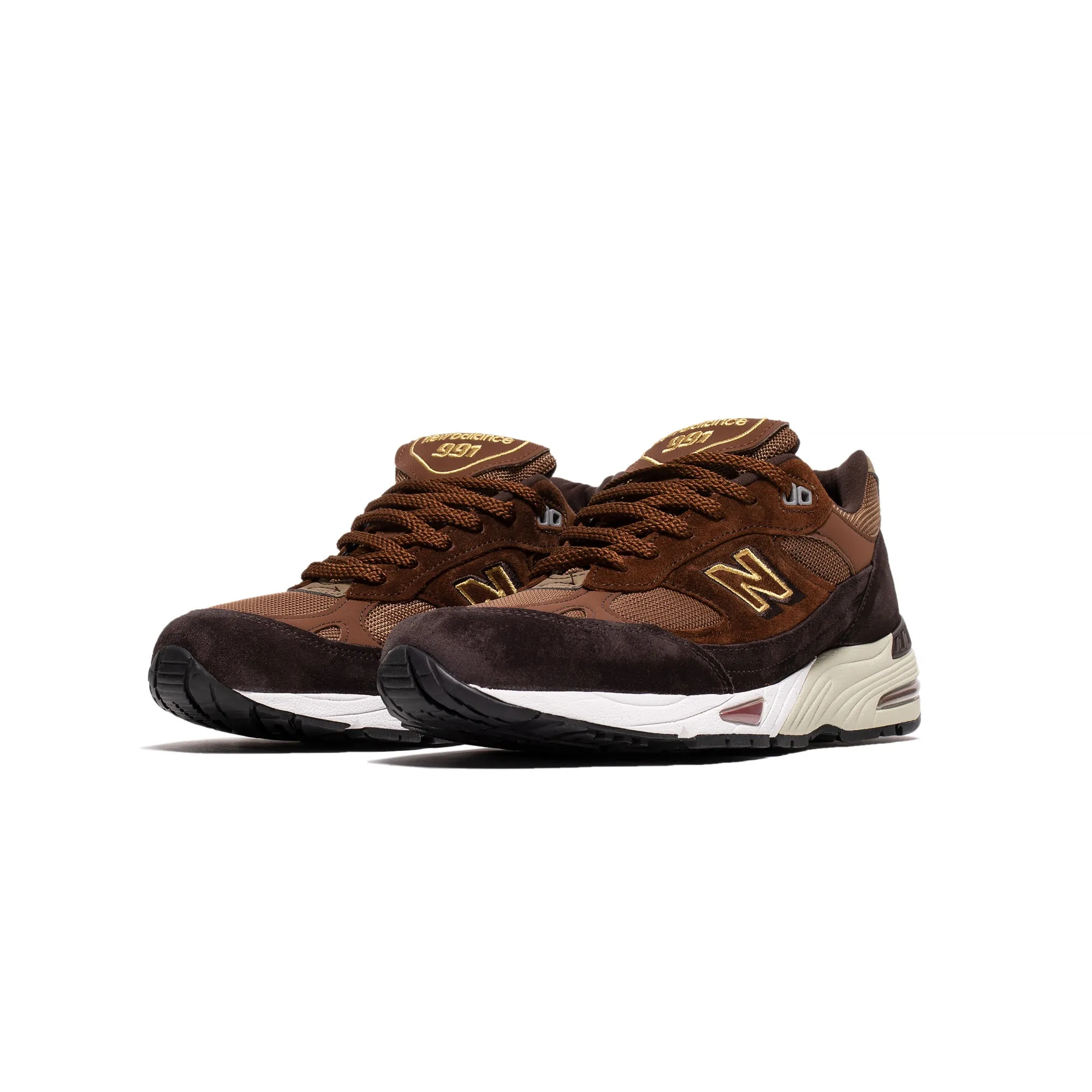 New Balance Mens Made UK 991 'Black' Shoes
