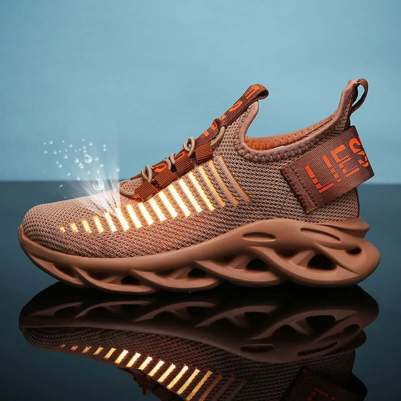 OleOle Kids Sneakers for Boys & Girls - Breathable Anti-slip Sole Shoes (3 - 9 years)