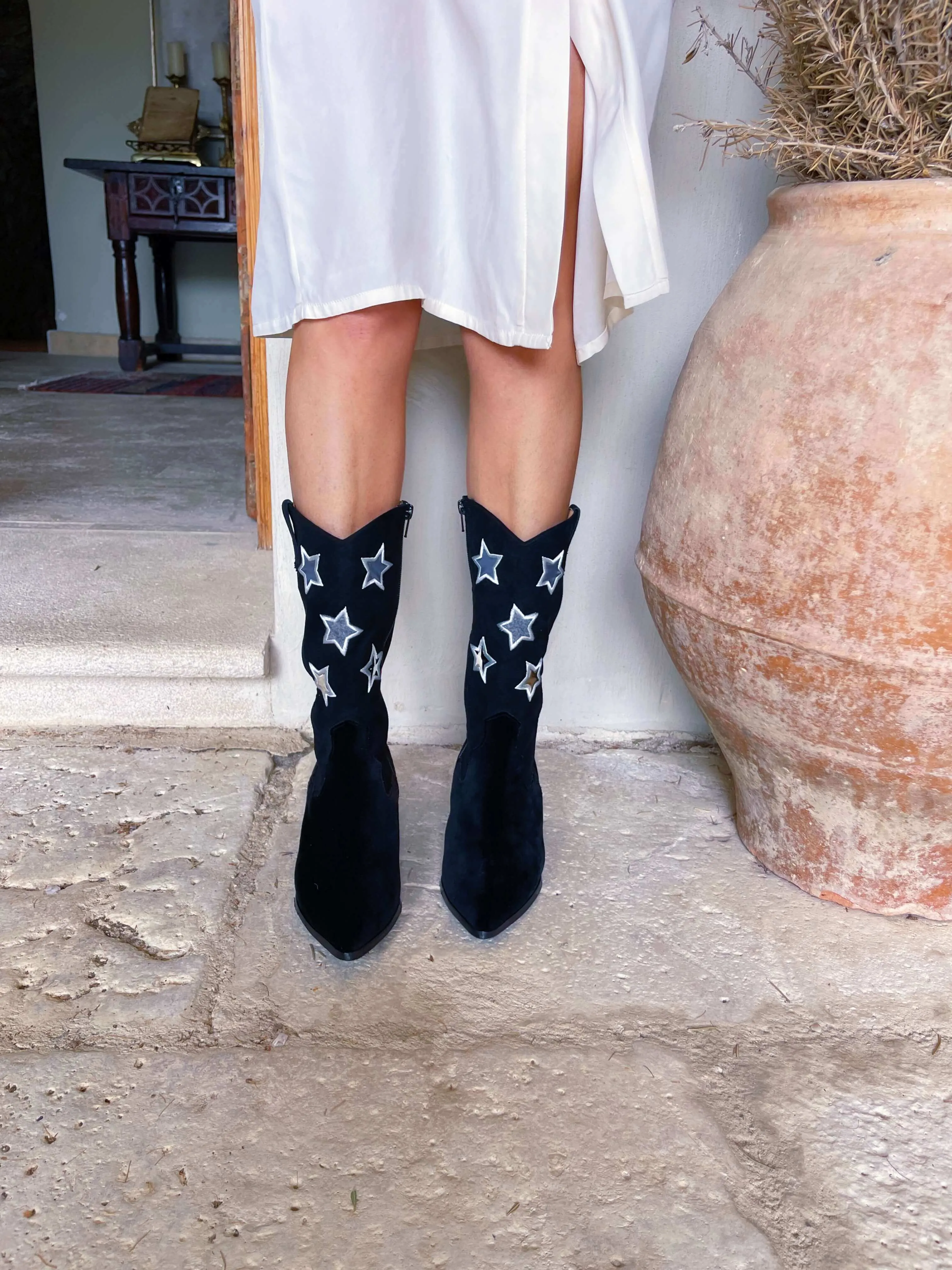 Rock Stars Cowboy Boots Vegan