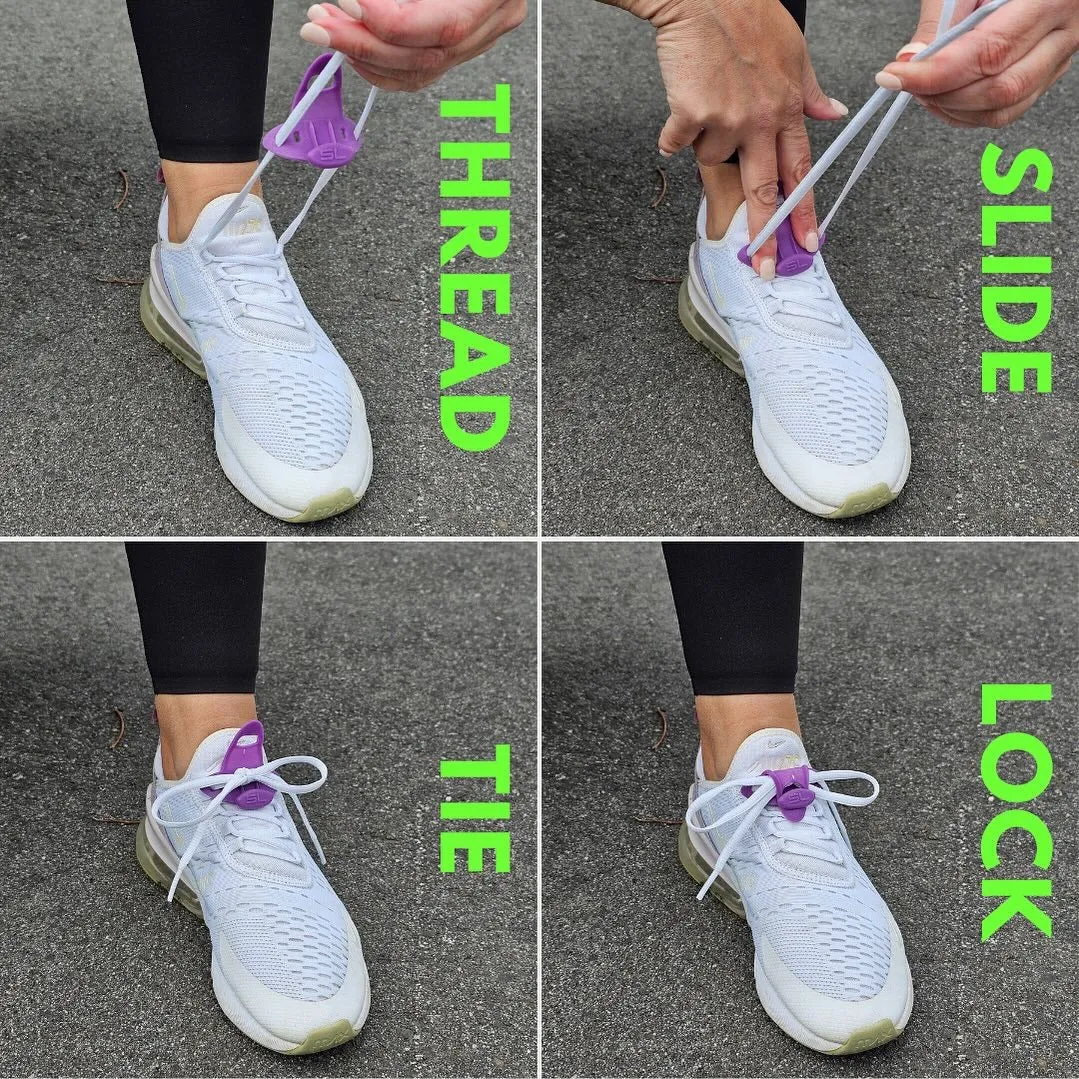 SafeLace Active Pair - Purple