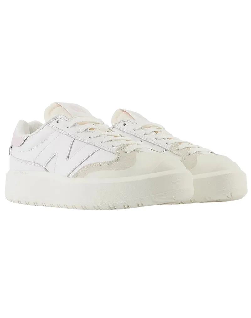 Sneakers Donna Platform " CT302 " Bianco Glicine