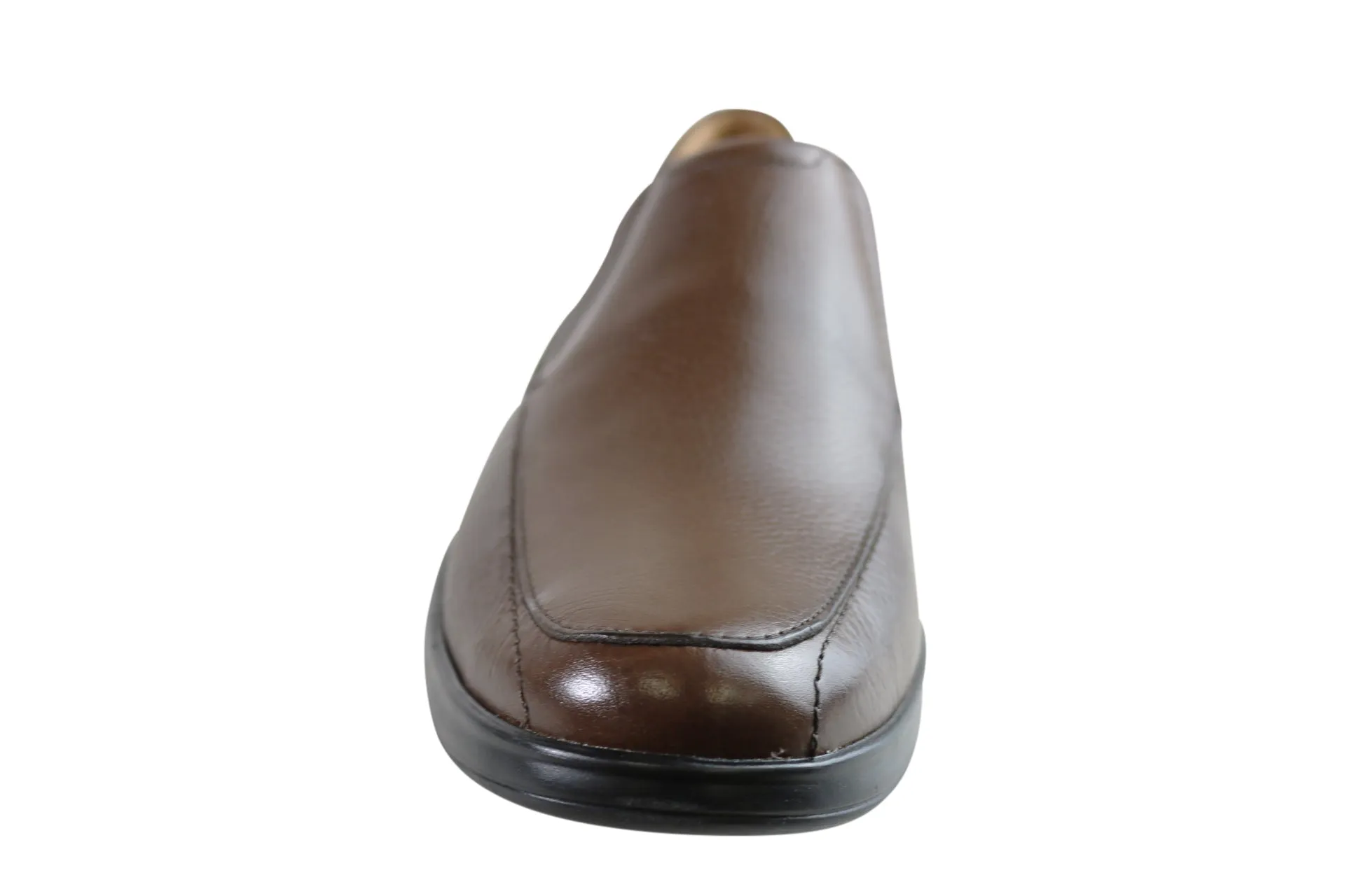 Sollu Loxwood Mens Leather Slip On Comfort Shoes Made In Brazil