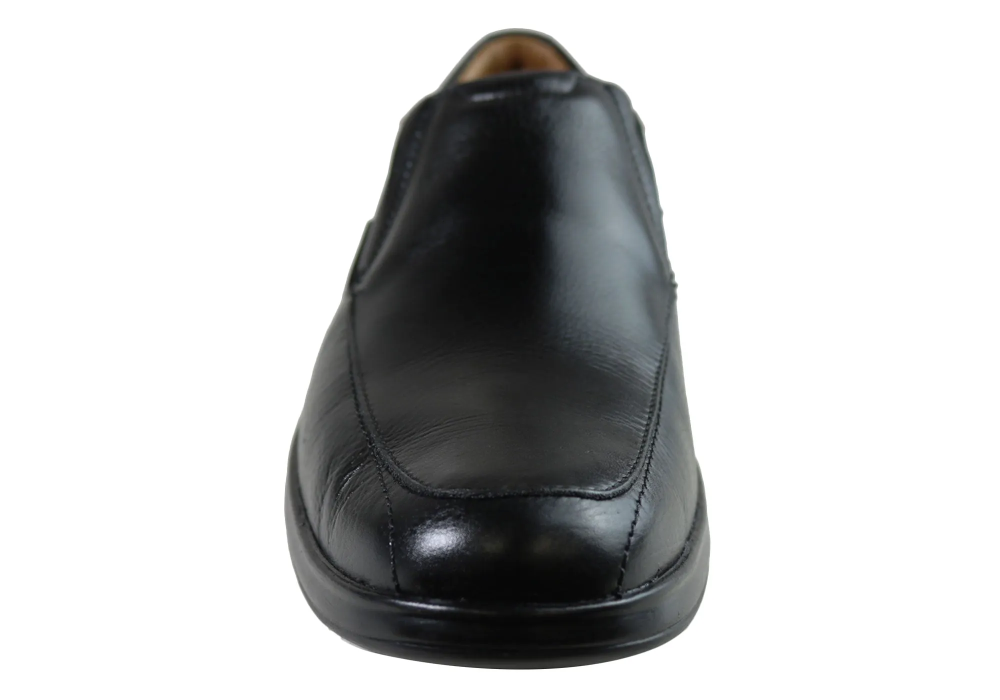 Sollu Loxwood Mens Leather Slip On Comfort Shoes Made In Brazil