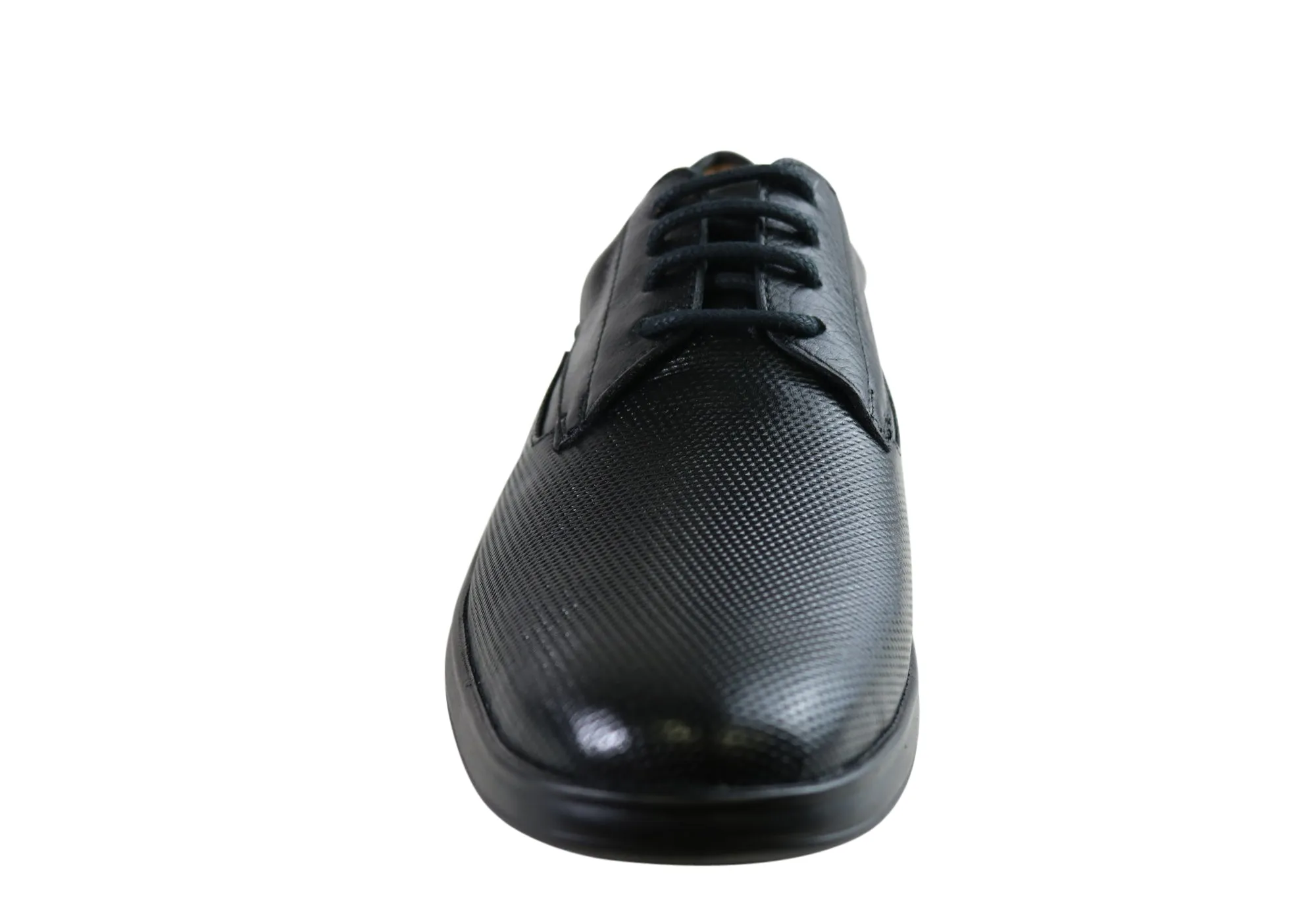 Sollu Ridley Mens Leather Comfort Lace Up Dress Shoes Made In Brazil
