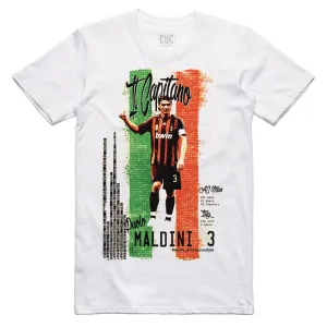 T Shirt Maldini il Capitano Milan - Vintage - la fossa - SPORT - #ChooseurColor