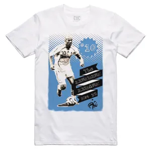 T Shirt Zizou Zidane - Vintage - Icon France - SPORT - #ChooseurColor