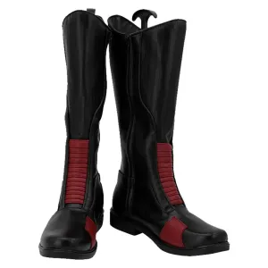 The Flash Barry Allen Cosplay Shoes Boots Halloween Costumes Accessory Custom Made