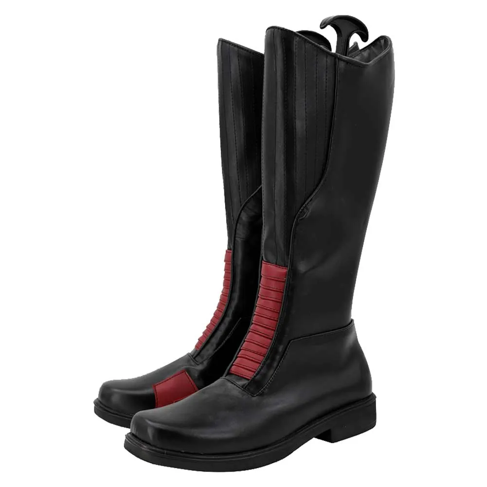 The Flash Barry Allen Cosplay Shoes Boots Halloween Costumes Accessory Custom Made