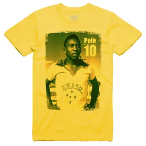TShirt Pelè - Brazil - Calcio - Il miglior giocatore di sempre -Vintage - Icon Brasile - Dios - SPORT - #ChooseurColor