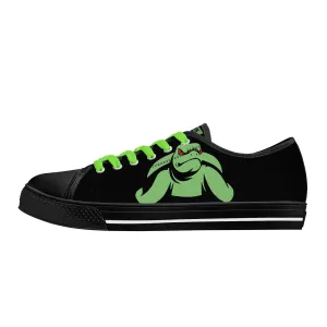Turtles Mens Low Top Canvas Shoes - Customized Tongue
