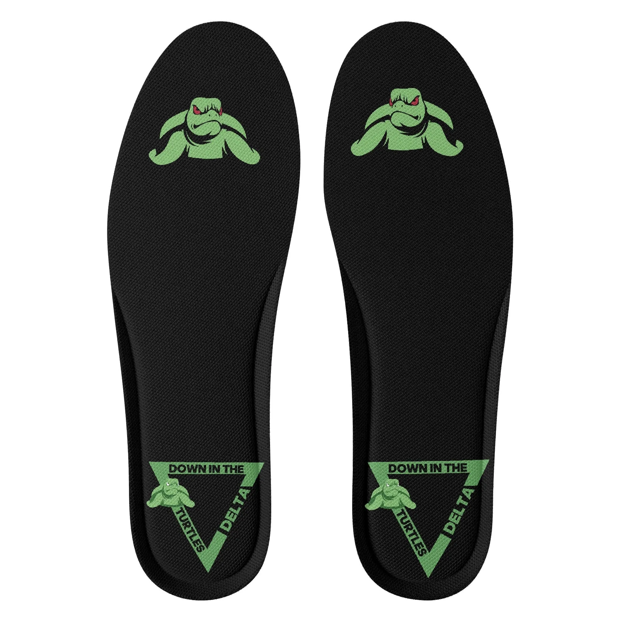 Turtles Mens Low Top Canvas Shoes - Customized Tongue
