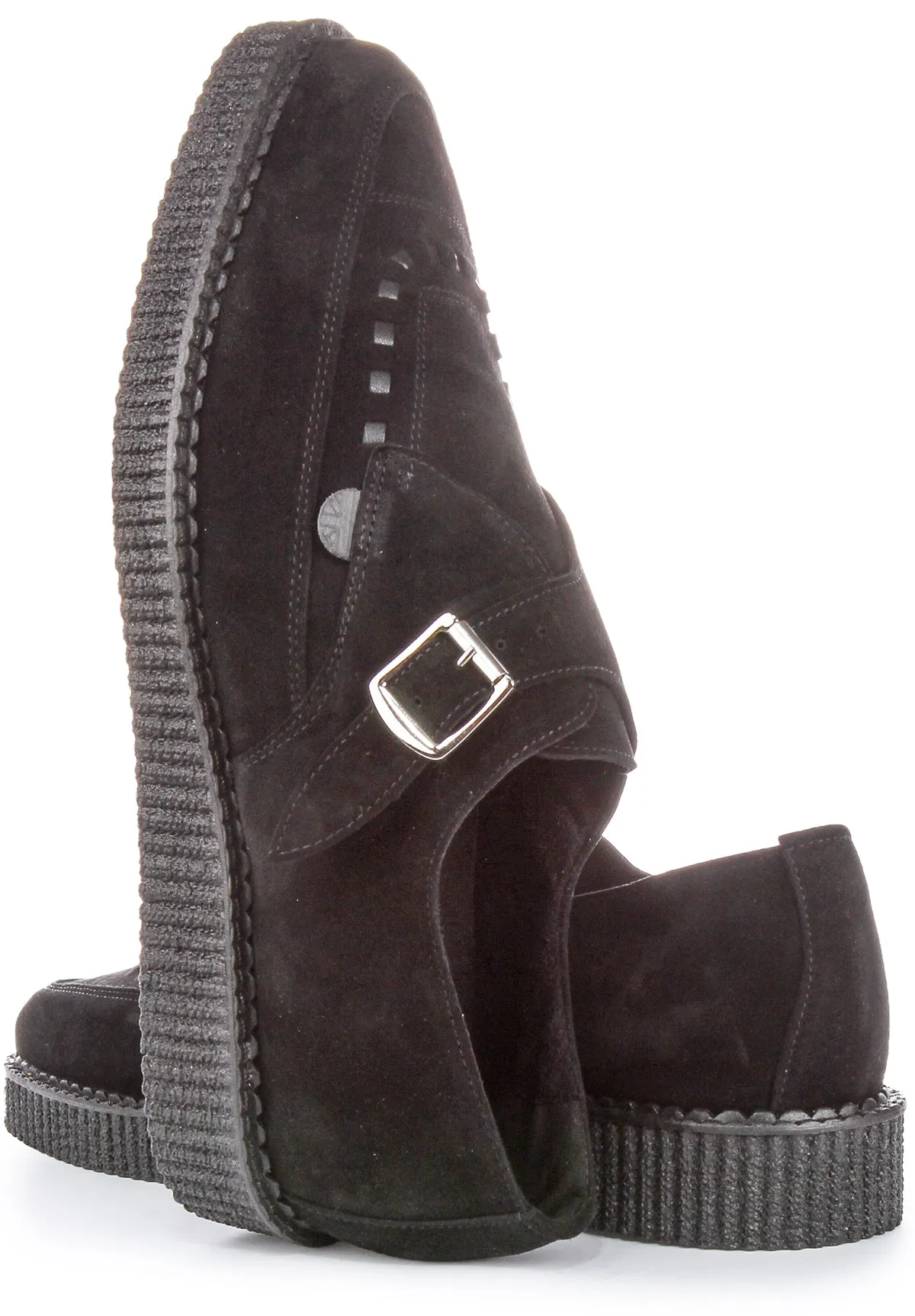 Underground Apollo In Black Suede | Made In England