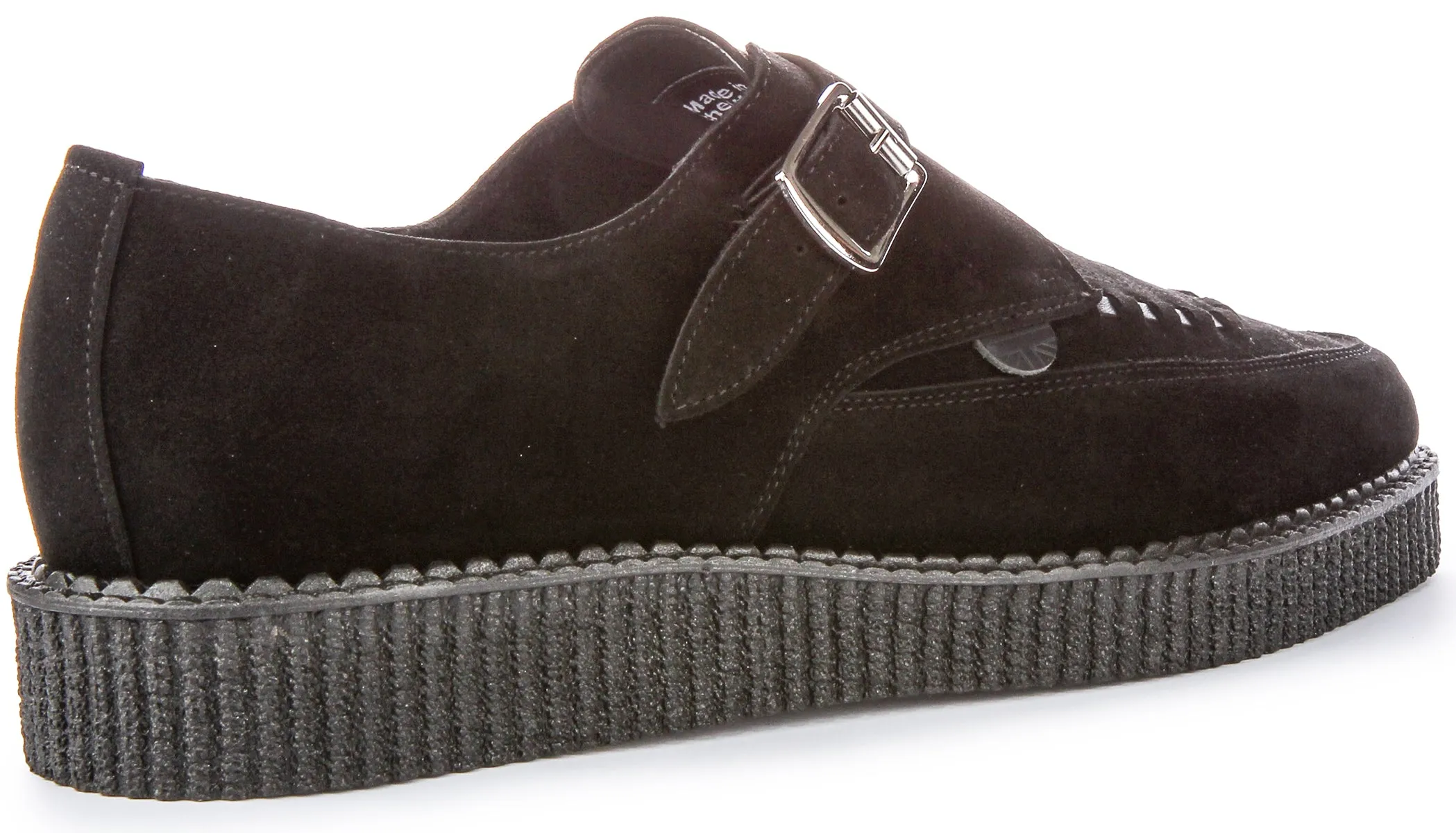 Underground Apollo In Black Suede | Made In England