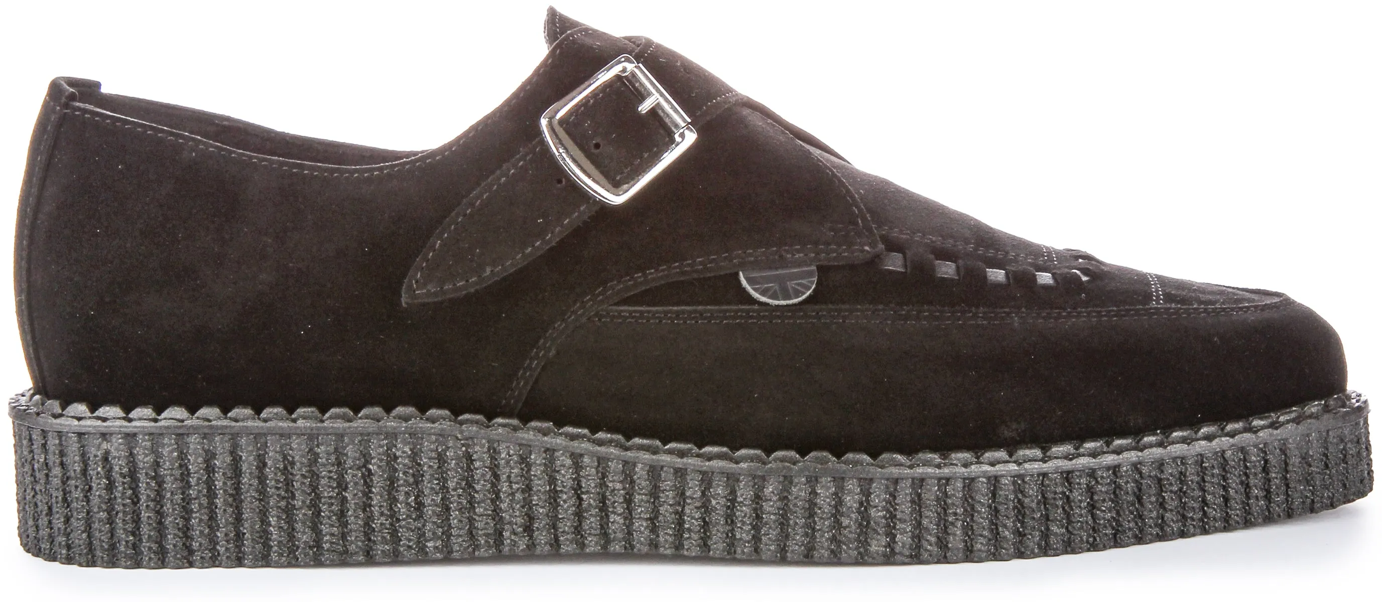 Underground Apollo In Black Suede | Made In England