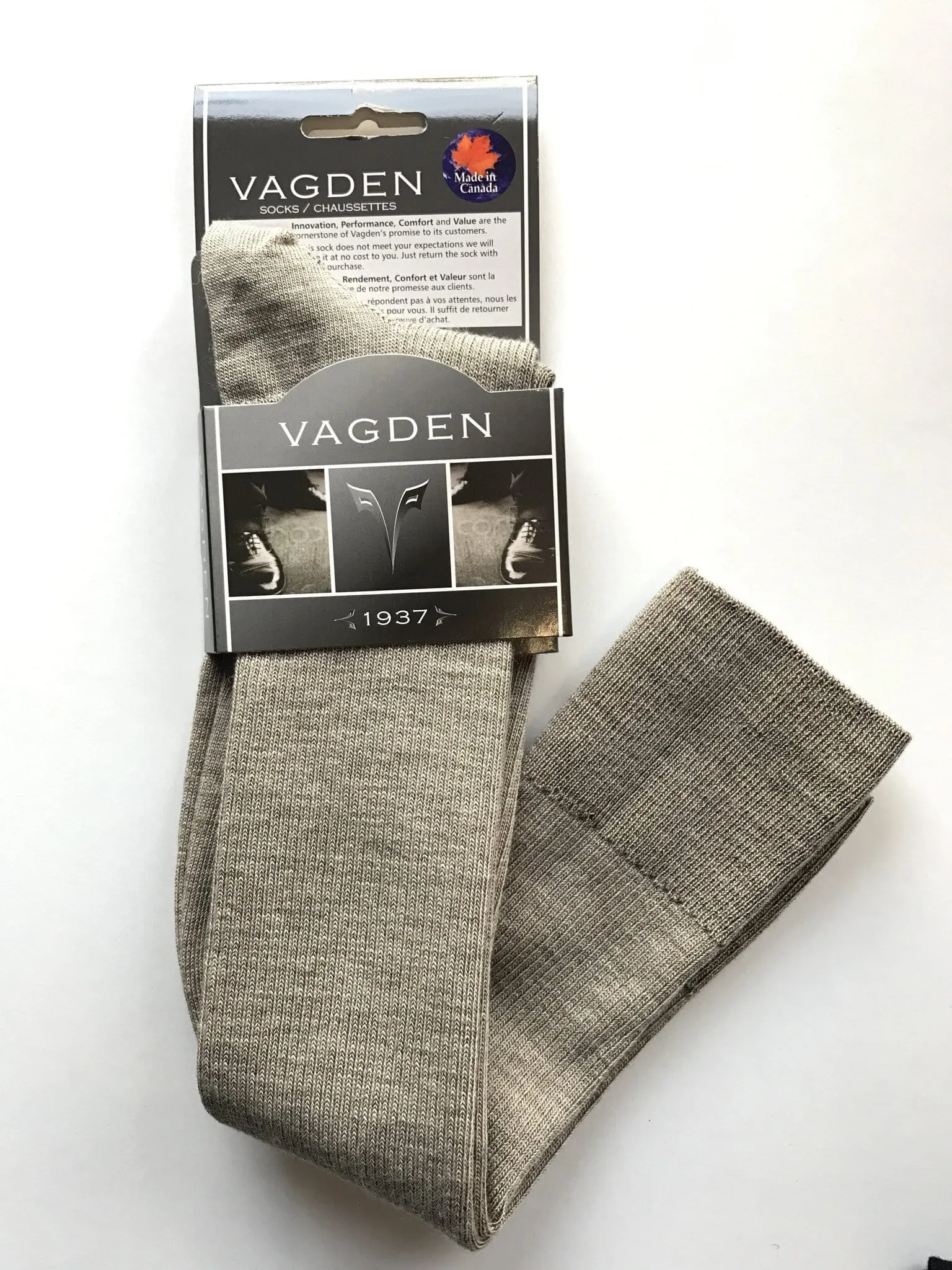Vagden Made in Canada 6192 Knee High Executive Socks