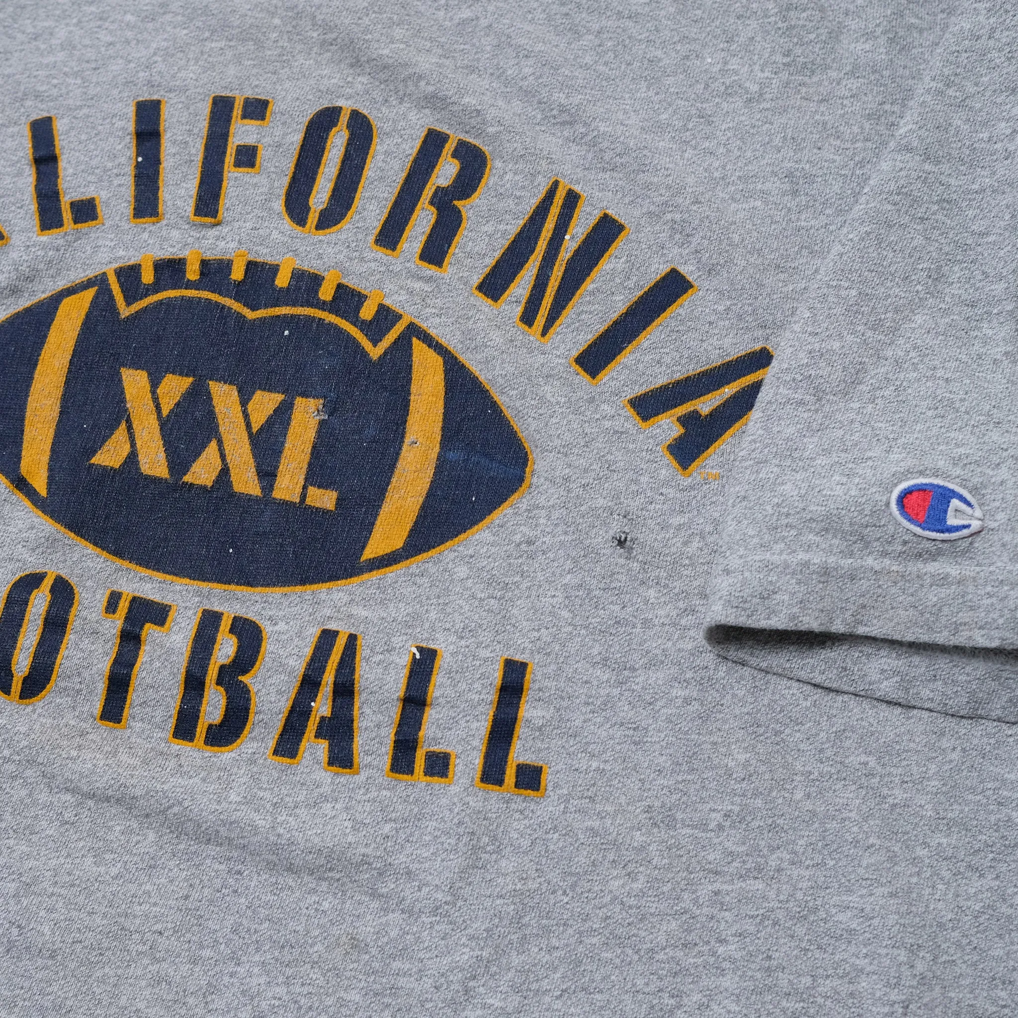 Vintage Champion California Football T-Shirt XLarge