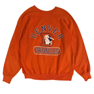Vintage Denver Broncos "Champion" Raglan Sweatshirt