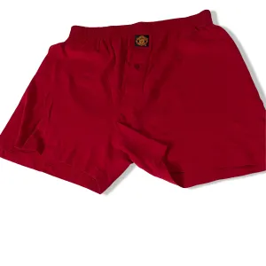 Vintage St Bernard Manchester united FC men's red short in M|W 32-35| SKU 3800