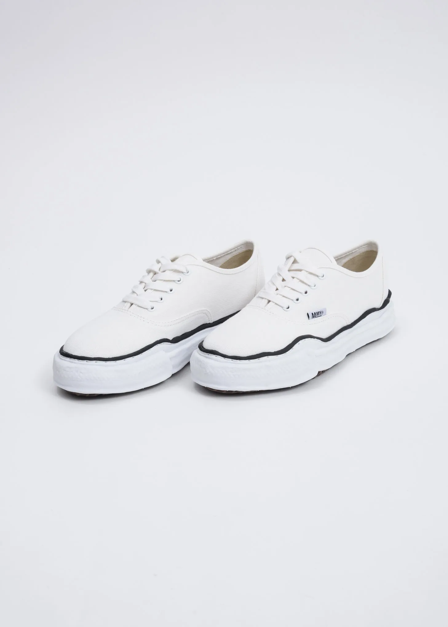 White Canvas Original Sole Sneaker